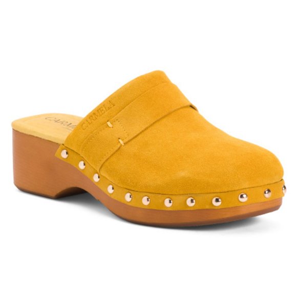 CARMELA Leather studded  clogs   492M0 - Picture 3 of 4
